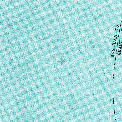 Topographic Map of Lydia Shoal, WA