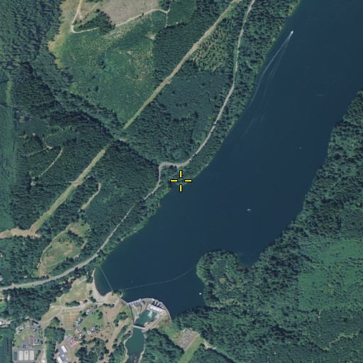 Aerial/Satellite Image of Marble Creek, WA