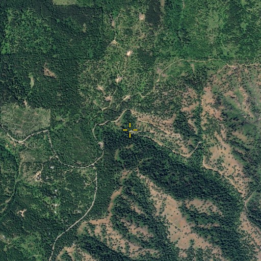 Aerial/Satellite Image of Martin Spring, WA