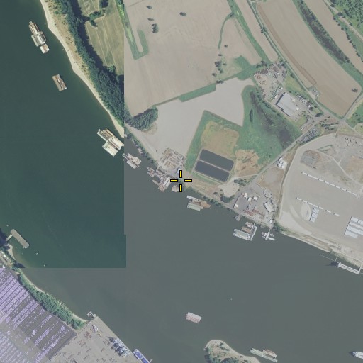 Aerial/Satellite Image of Mathews Point, WA