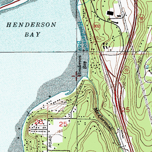 Topographic Map of McCormick Creek, WA