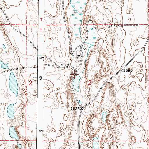 Topographic Map of McElroy Creek, WA
