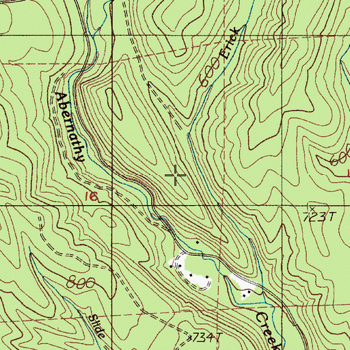 Topographic Map of Midway Creek, WA