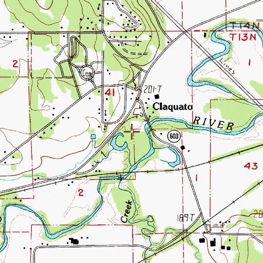 Topographic Map of Mill Creek, WA
