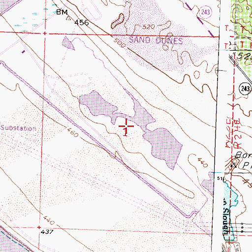 Topographic Map of Moran Slough, WA