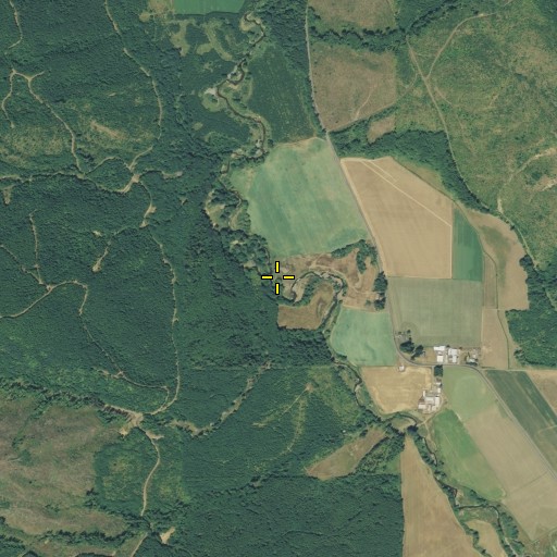 Aerial/Satellite Image of Newland Creek, WA