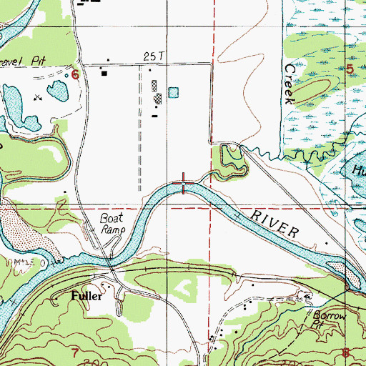 Topographic Map of Newman Creek, WA