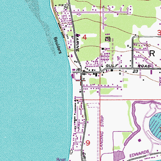 Topographic Map of Northwest Grange, WA