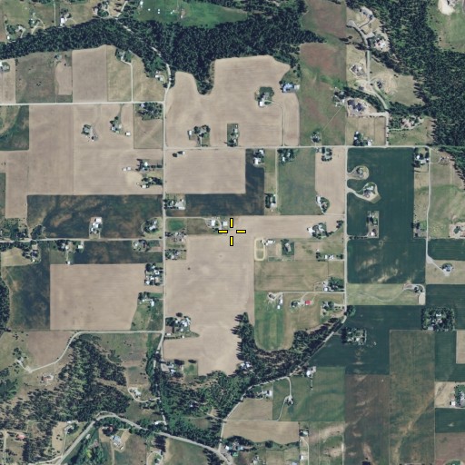Aerial/Satellite Image of Orchard Prairie, WA