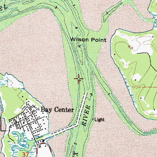 Topographic Map of Palix River, WA