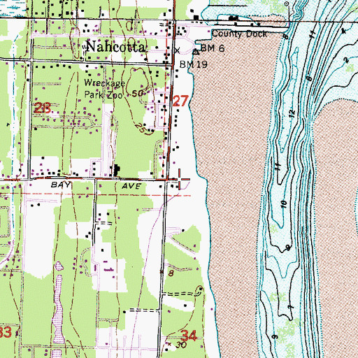 Topographic Map of Pauls Slough, WA