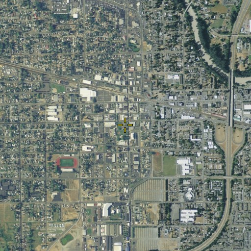 Aerial/Satellite Image of Pioneer Park, WA