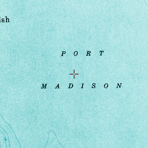 Topographic Map of Port Madison, WA