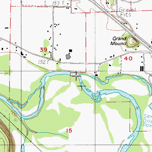 Topographic Map of Prairie Creek, WA