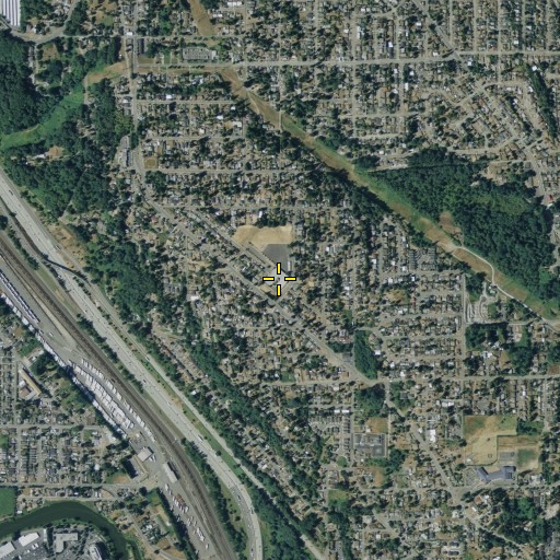 Aerial/Satellite Image of Rainier School, WA