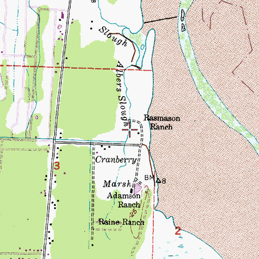 Topographic Map of Rasmason Ranch, WA