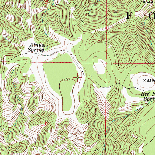 Topographic Map of Rattlesnake Trail, WA