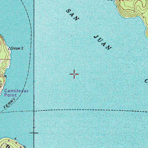 Topographic Map of Reid Rock, WA