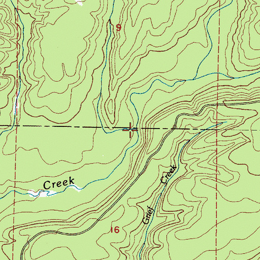 Topographic Map of Right Fork Raimie Creek, WA