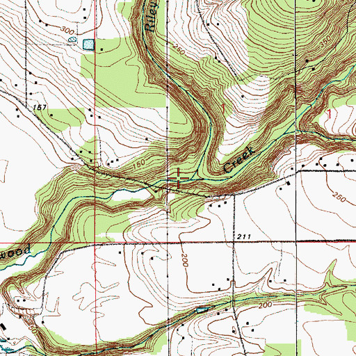 Topographic Map of Riley Creek, WA