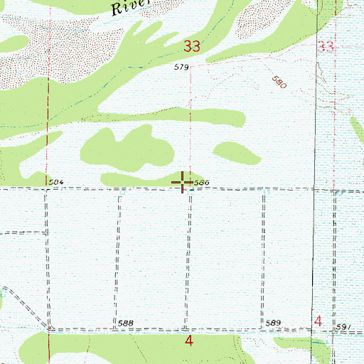 Topographic Map of Stout Well, AZ