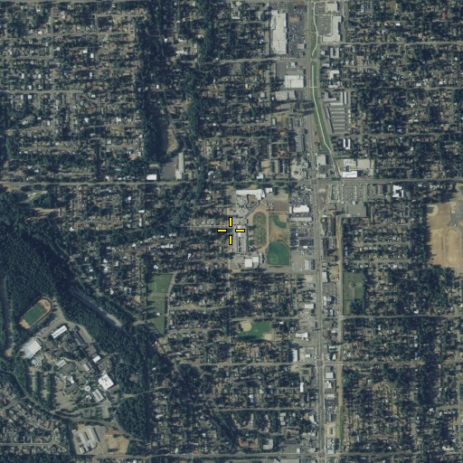 Aerial/Satellite Image of Ronald Schools, WA