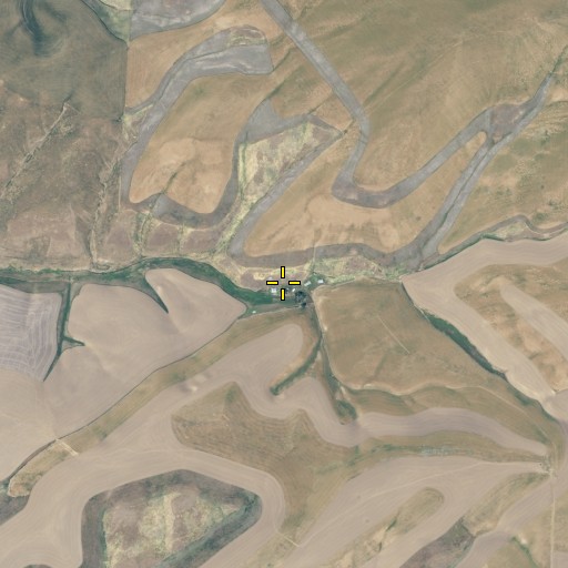 Aerial/Satellite Image of Seeley Spring, WA