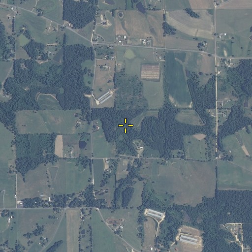 Aerial/Satellite Image of Pole Creek, AL