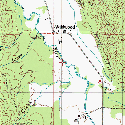 Topographic Map of Sep Creek, WA