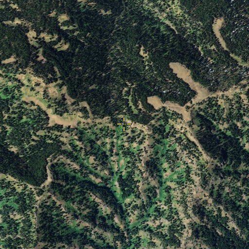 Aerial/Satellite Image of Sheephead Spring, WA