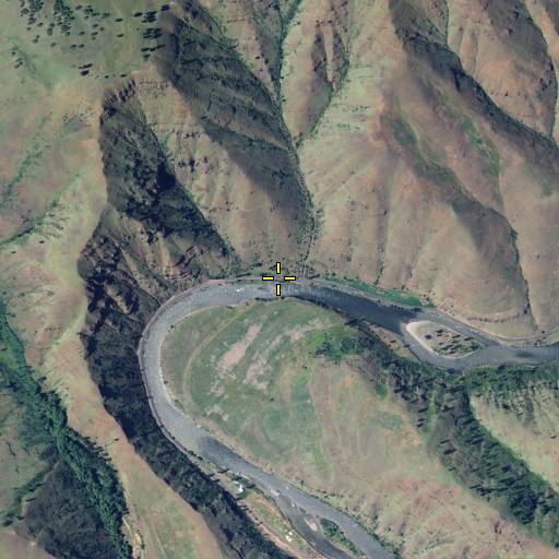 Aerial/Satellite Image of Chitim Gulch, WA