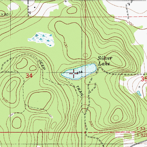 Topographic Map of Silver Lake, WA