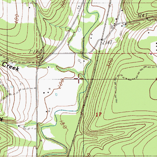 Topographic Map of Snow Creek, WA