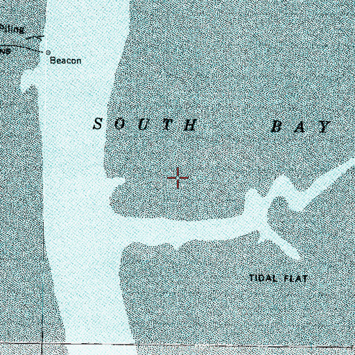 Topographic Map of South Bay, WA
