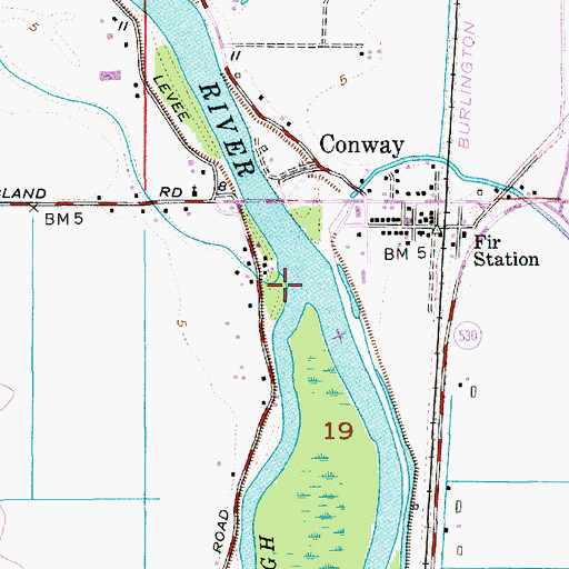 Topographic Map of South Fork Skagit River, WA