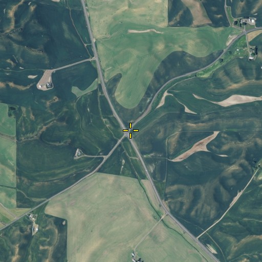 Aerial/Satellite Image of Spring Flat, WA