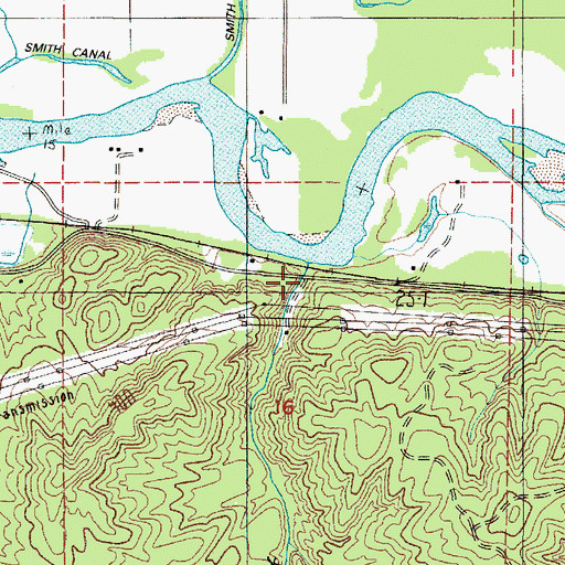 Topographic Map of Stevens Creek, WA
