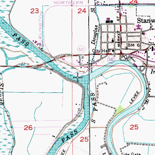 Topographic Map of Stillaguamish River, WA