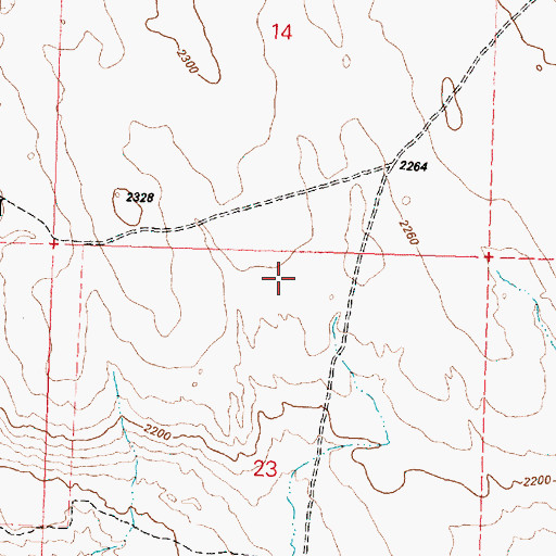 Topographic Map of Stubblefield Point, WA