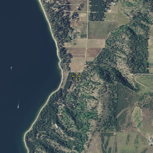 Aerial/Satellite Image of Tavis Canyon, WA