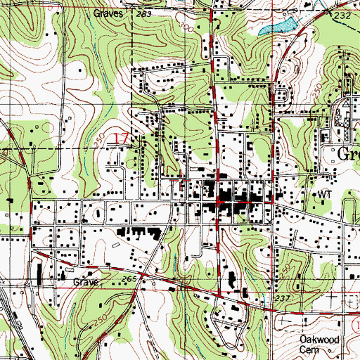 Topographic Map of Saint Matthew African Methodist Episcopal Church, AL