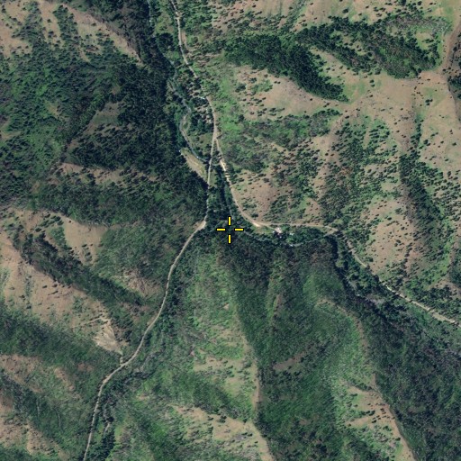 Aerial/Satellite Image of Tucannon Spring, WA