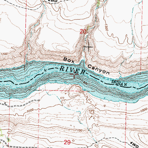 Topographic Map of Tumwater Creek, WA