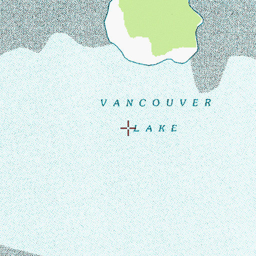 Topographic Map of Vancouver Lake, WA