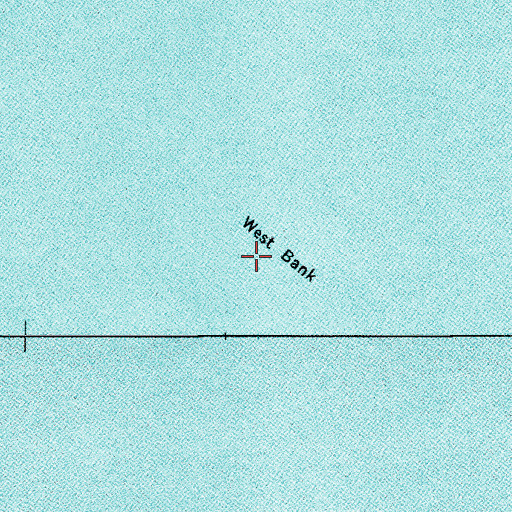 Topographic Map of West Bank, WA