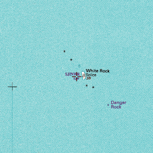 Topographic Map of White Rock, WA