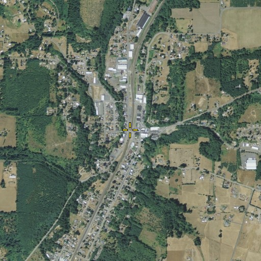 Aerial/Satellite Image of Winlock, WA