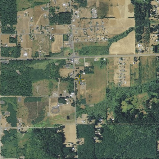 Aerial/Satellite Image of Jackson House, WA