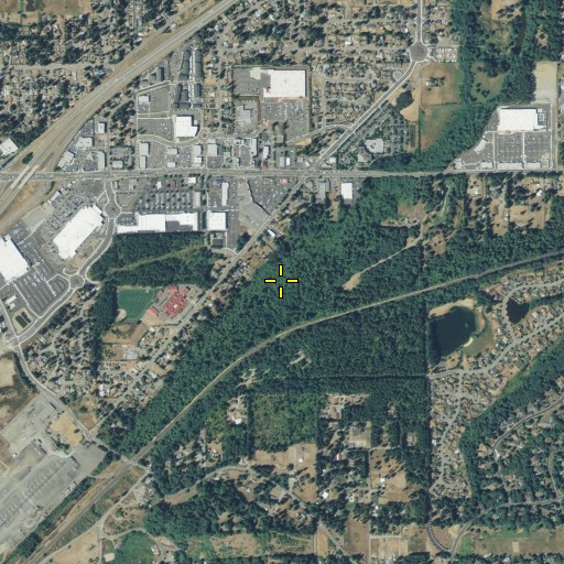 Aerial/Satellite Image of Cranmar Creek, WA
