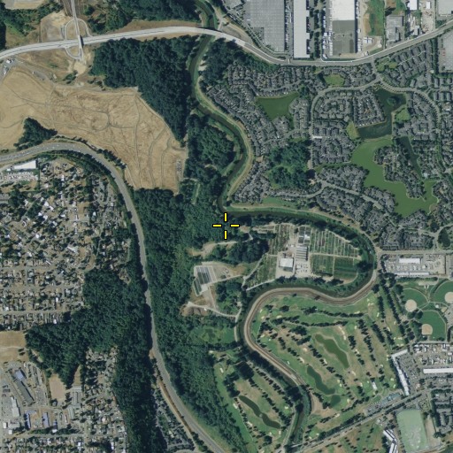 Aerial/Satellite Image of Cottongrove Picnic Area, WA